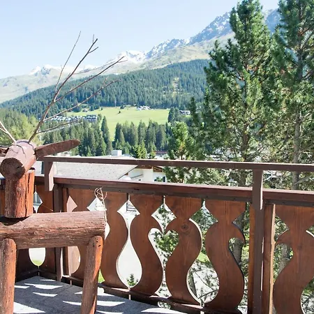 Flat Val Di Lai With Jacuzzi For 6 Persons-lenzerheide Apartament